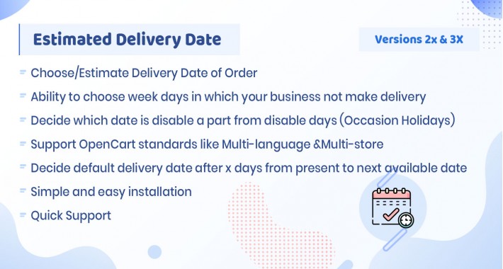 Estimated Delivery Date